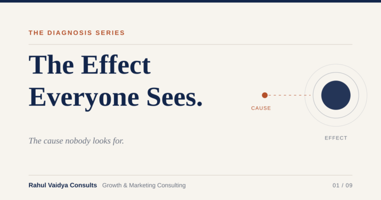Why Flat Revenue Is Rarely a Marketing Problem